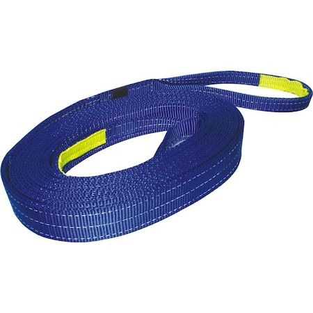 Bulldog Winch Recovery Strap 2" x 30' , 20,000lb BS polyester 20014